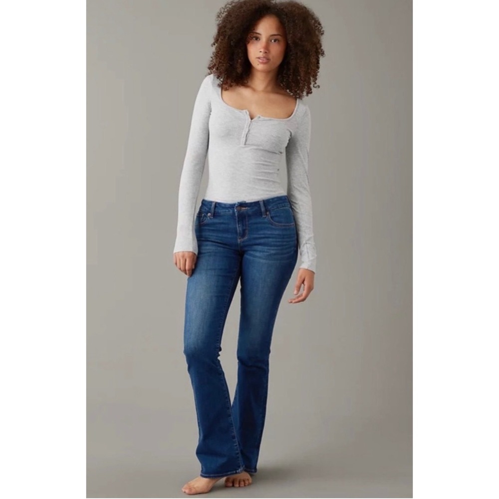 American Eagle Kick Boot Jeans Stretch 14 Long